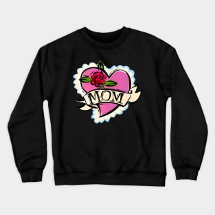 Mum Love Heart Crewneck Sweatshirt